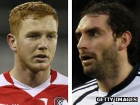 Ryan Taylor and Nicky Hunt