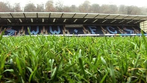 Detail of a grass pitch
