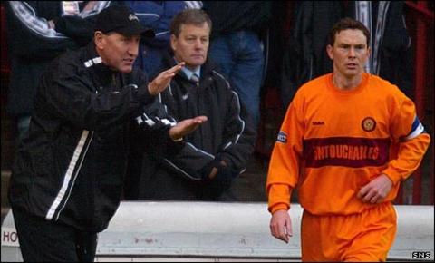 Terry Butcher and Derek Adams