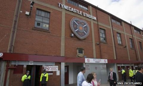 Tynecastle stadium