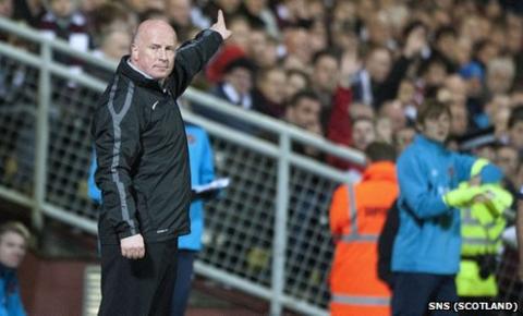 Dundee United manager Peter Houston