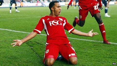 Bristol City's Nicky Maynard