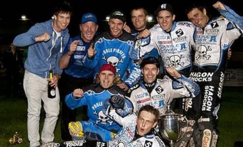 Poole Pirates and Davey Watt (middle row - right)