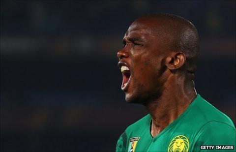 Cameroon striker Samuel Eto'o