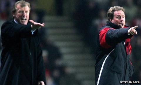 Steve McClaren and Harry Redknapp