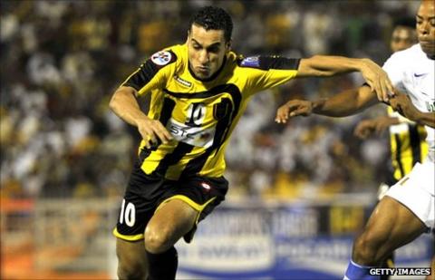 Algeria striker Abdelmalek Ziaya