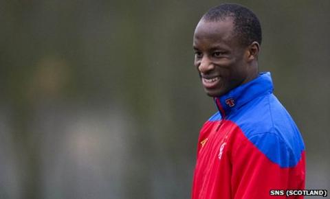 Sone Aluko has been training with Rangers