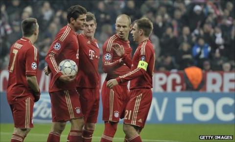 Bayern Munich's Mario Gomez