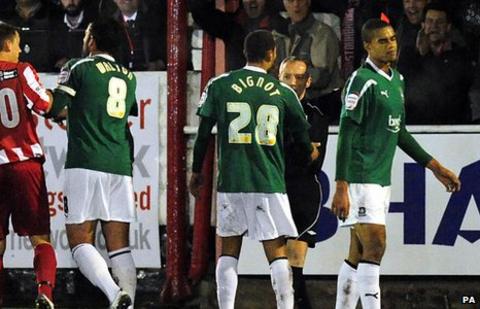 Paul Bignot sees red at Stourbridge