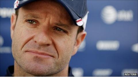 Williams driver Rubens Barrichello