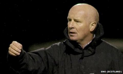 Dundee United manager Peter Houston