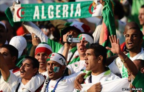 Algeria fans