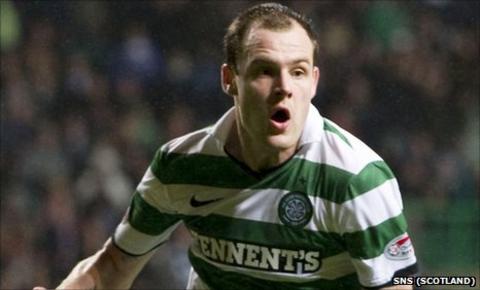 Celtic striker Anthony Stokes