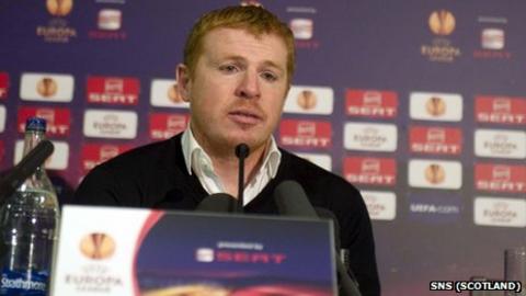 Celtic manager Neil Lennon