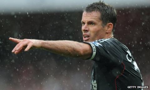 Jamie Carragher has made 680 appearances for Liverpool, scoring five goals