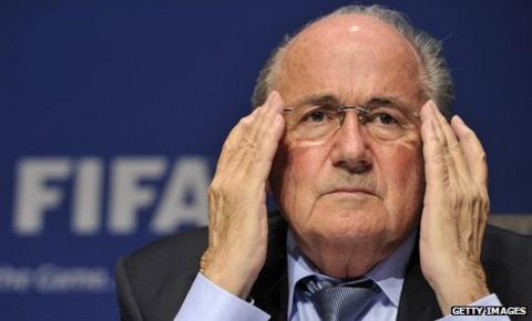 Fifa president Sepp Blatter