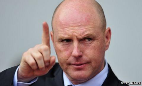 Blackburn manager Steve Kean