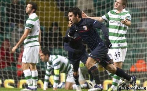 Turan scores the winner against Celtic