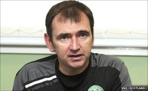 Hibernian manager Pat Fenlon