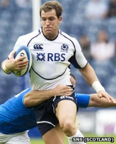 Scotland back Rory Lamont has rejoined Glasgow Warriors