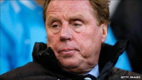 Tottenham manager Harry Redknapp