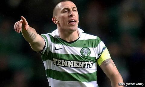 Celtic captain Scott Brown
