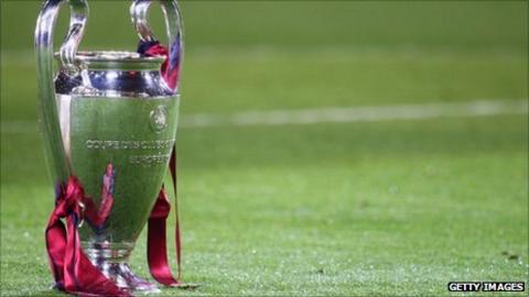 Champions League trophy