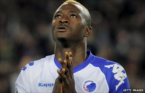 Senegal striker Dame N'Doye