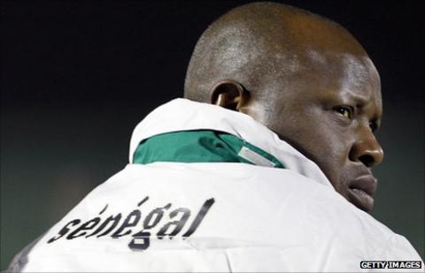 Senegal coach Amara Traore