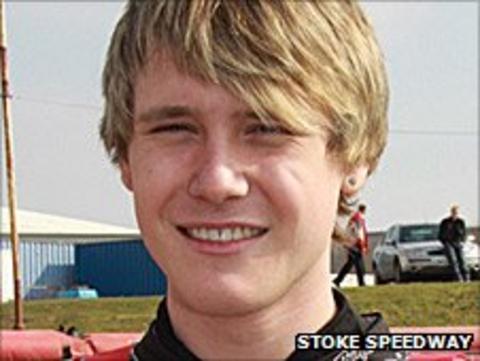 Stoke Potters rider Jaimie Pickard