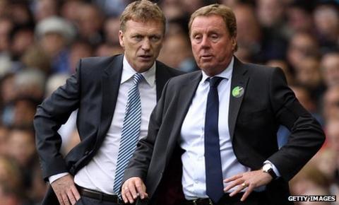 David Moyes, left, and Harry Redknapp disagree with the FA's appeal