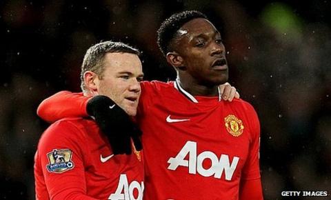 Wayne Rooney & Danny Welbeck