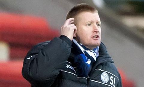 St Johnstone manager Steve Lomas
