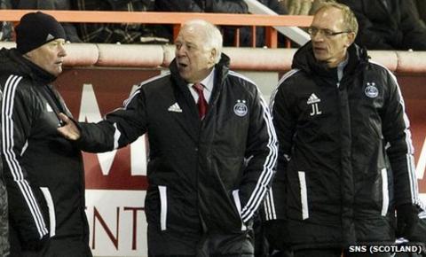 Archie Knox, Craig Brown and Jim Leighton