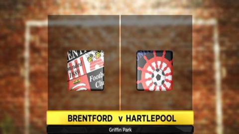 Brentford 2-1 Hartlepool