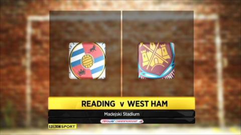 Reading 3-0 West Ham