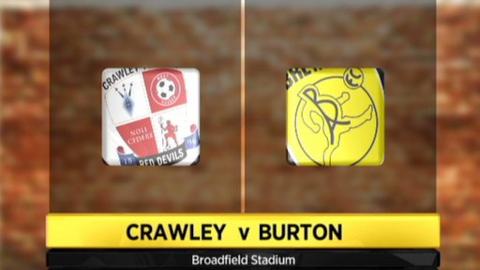 Crawley Town 3-0 Burton Albion