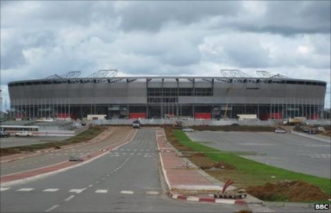 The Estadio de Bata in Equatorial Guinea