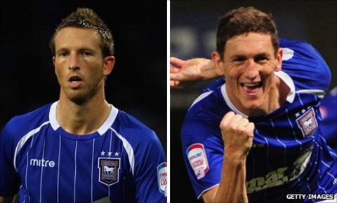 Danny Collins and Keith Andrews