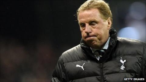 Tottenham Hotspur boss Harry Redknapp