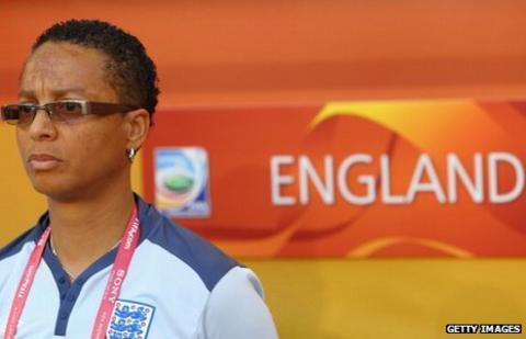England women's coach Hope Powell