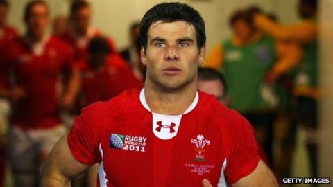 Wales scrum-half Mike Phillips