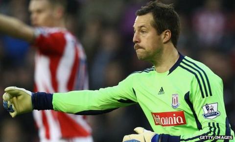 Stoke City and Denmark goalkeeper Thomas Sorensen