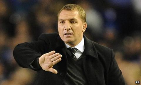 Swansea manager Brendan Rodgers