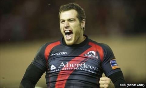 Edinburgh's Tim Visser scored two tries against Glasgow on Boxing Day