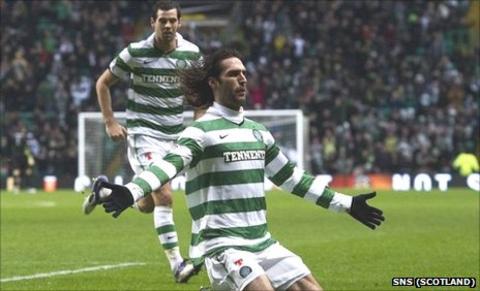 Celtic striker Georgios Samaras