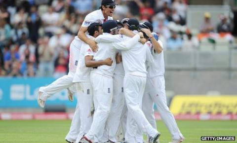 England's Test team