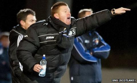 St Johnstone manager Steve Lomas