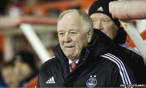 Aberdeen manager Craig Brown