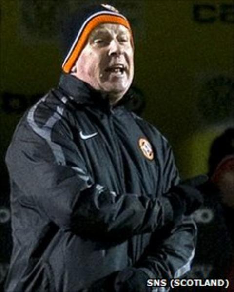 Dundee United manager Peter Houston